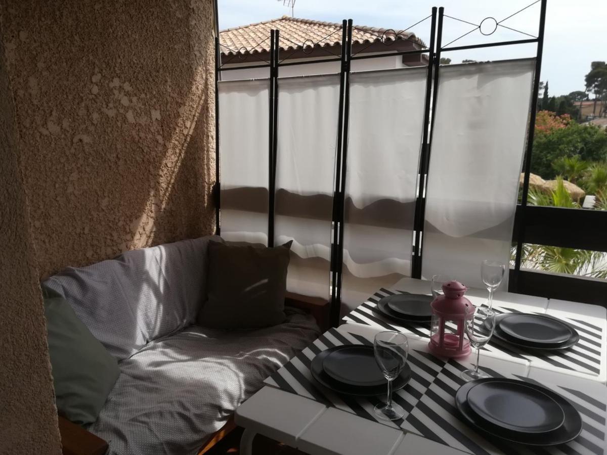 Appartement Terrasse Vue Mer, Plage Gorguette A 1 Minute A Pied, Wifi,Clim Parking Collectif Sanary-sur-Mer Eksteriør billede